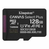Карта памяти Kingston Canvas Select Plus microSDXC UHS-I Class 1 C10 128GB, SDCS3/128GBSP