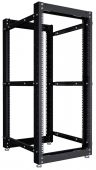 Двухрамная стойка NTSS OR 24U чёрный, NTSS-2POR24U/600-1000-BL
