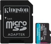 Карта памяти Kingston Canvas Go! Plus microSDXC C10 128GB, SDCG4/128GB