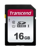 Карта памяти Transcend TS16GSDC300S SDHC UHS-I Class 1 C10 16GB, TS16GSDC300S