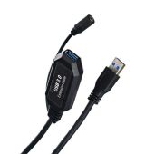 USB удлинитель vcom CU827 USB Type A (M) -> USB Type A (F) 5 м, CU827-5M