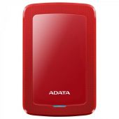 Внешний диск HDD ADATA HV300 1 ТБ 2.5" USB Type A красный, AHV300-1TU31-CRD