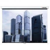 Экран настенно-потолочный Lumien Eco Picture 160x160 см 1:1 ручное управление, LEP-100105