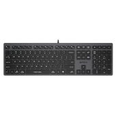 Клавиатура мембранная A4Tech Fstyler FX50 Проводная серый, FX50 GREY