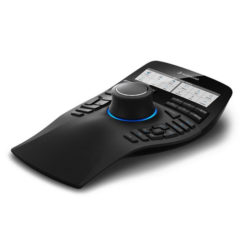 Фото Мышь 3DConnexion SpaceMouse Enterprise Проводная чёрный, 3DX-700056